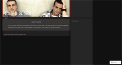 Desktop Screenshot of calebandsol.wordpress.com