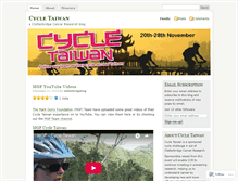 Tablet Screenshot of cycletaiwan.wordpress.com