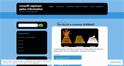 Desktop Screenshot of cfnaptownpaleo.wordpress.com