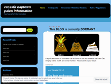 Tablet Screenshot of cfnaptownpaleo.wordpress.com
