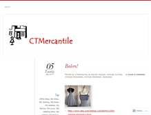 Tablet Screenshot of ctmercantile.wordpress.com