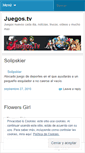 Mobile Screenshot of juegostv.wordpress.com