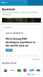 Mobile Screenshot of barklinik.wordpress.com
