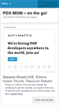 Mobile Screenshot of pdxmom.wordpress.com