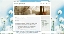 Desktop Screenshot of dreamfanfictions.wordpress.com
