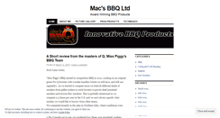 Desktop Screenshot of macsbbq.wordpress.com