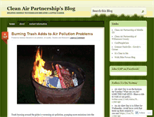 Tablet Screenshot of cleanairmiddletn.wordpress.com