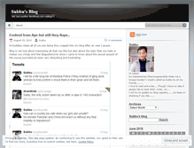 Tablet Screenshot of iamcalledsubbu.wordpress.com