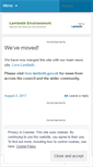 Mobile Screenshot of lambethenvironment.wordpress.com