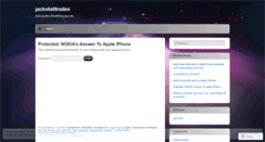 Desktop Screenshot of jackofalltradex.wordpress.com