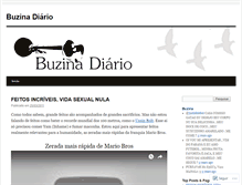 Tablet Screenshot of buzinadiario.wordpress.com