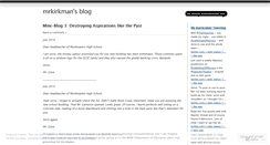 Desktop Screenshot of mrkirkman.wordpress.com