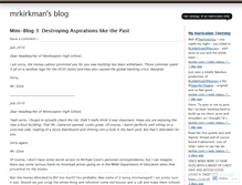 Tablet Screenshot of mrkirkman.wordpress.com