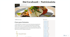 Desktop Screenshot of daicavalcanti.wordpress.com