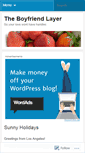 Mobile Screenshot of boyfriendlayer.wordpress.com