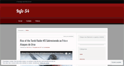 Desktop Screenshot of info54.wordpress.com