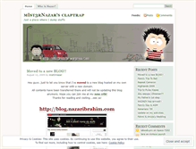 Tablet Screenshot of mist3rnazar.wordpress.com