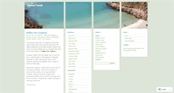 Desktop Screenshot of cyprustravel.wordpress.com