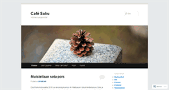 Desktop Screenshot of cafesuku.wordpress.com