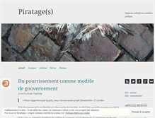 Tablet Screenshot of piratages.wordpress.com