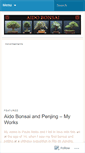Mobile Screenshot of aidobonsaiinenglish.wordpress.com