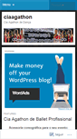 Mobile Screenshot of ciaagathon.wordpress.com