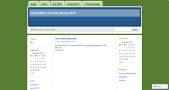 Desktop Screenshot of aimstam.wordpress.com