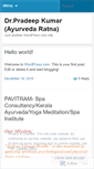 Mobile Screenshot of drpradeepk.wordpress.com
