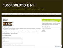 Tablet Screenshot of floorsolutionsny.wordpress.com