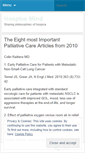 Mobile Screenshot of hospicemind.wordpress.com