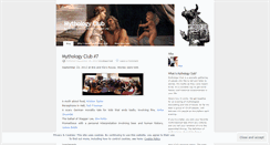 Desktop Screenshot of mythologyclubnyc.wordpress.com