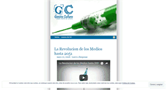 Desktop Screenshot of generacultura.wordpress.com