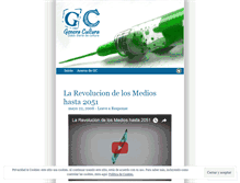Tablet Screenshot of generacultura.wordpress.com