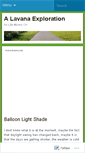 Mobile Screenshot of alavanaexploration.wordpress.com