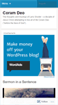 Mobile Screenshot of coramdeo2.wordpress.com