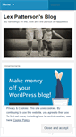 Mobile Screenshot of lexpatterson.wordpress.com