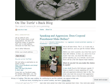 Tablet Screenshot of ontheturtlesback.wordpress.com