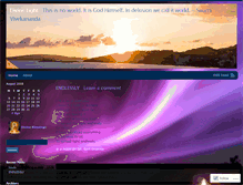 Tablet Screenshot of ourdivinelight.wordpress.com