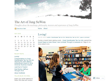 Tablet Screenshot of jungsuwon.wordpress.com
