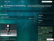 Tablet Screenshot of 3dmodels4us.wordpress.com