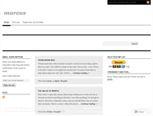 Tablet Screenshot of marcgoergen.wordpress.com