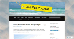 Desktop Screenshot of bigfattourist.wordpress.com