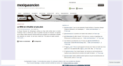 Desktop Screenshot of mexiqueancien.wordpress.com