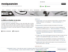 Tablet Screenshot of mexiqueancien.wordpress.com