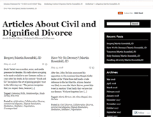 Tablet Screenshot of civildivorcecivilget.wordpress.com