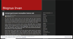 Desktop Screenshot of irvanchow.wordpress.com