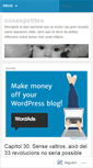 Mobile Screenshot of cosespetites.wordpress.com