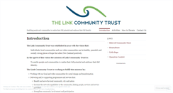 Desktop Screenshot of linkcommunitytrust.wordpress.com