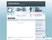 Tablet Screenshot of antartidadigital.wordpress.com