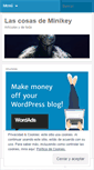 Mobile Screenshot of minikey.wordpress.com
